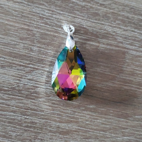 Handmade Crystal Earrings 925 Hooks- Choose Color - Picture 9 of 10